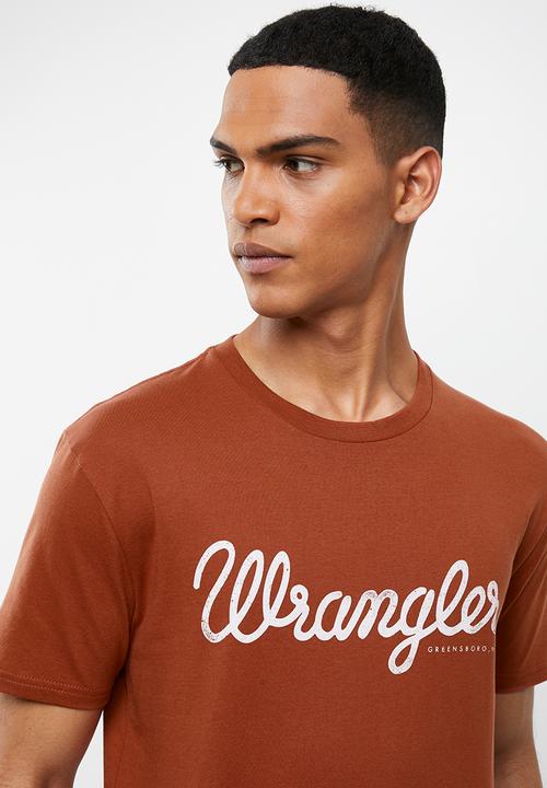 Wrangler - Classic tee - Arabian spice