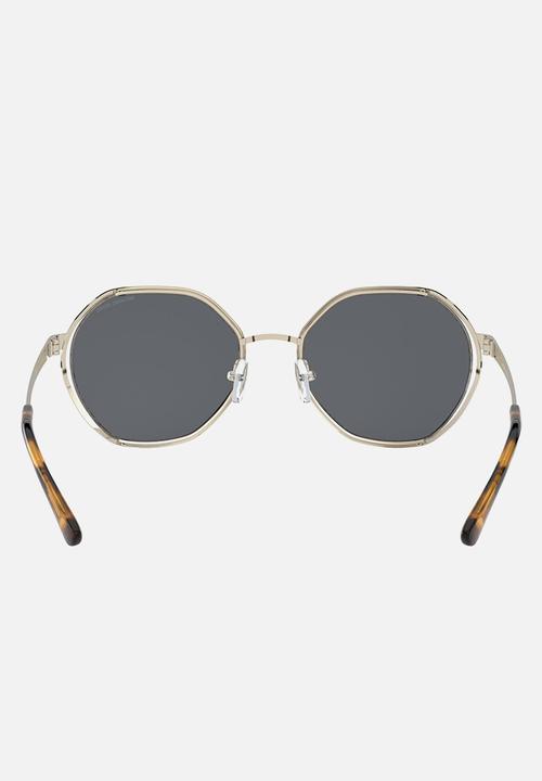 Michael Kors Eyewear - Porto irregular sunglasses  - navy solid