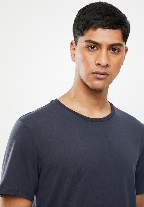 Cotton On - Essential crew T-shirt - navy
