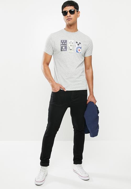 Ben Sherman - Music box tee - grey
