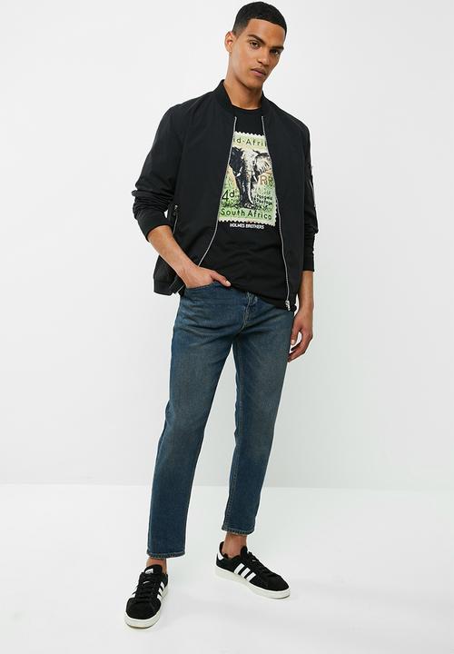 Holmes Bro's - Elephant stamp - black