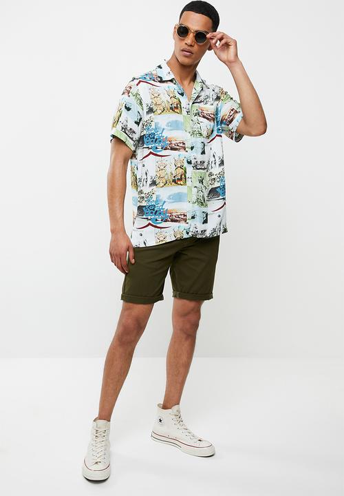 Holmes Bro's - Free & easy button up shirt - multi