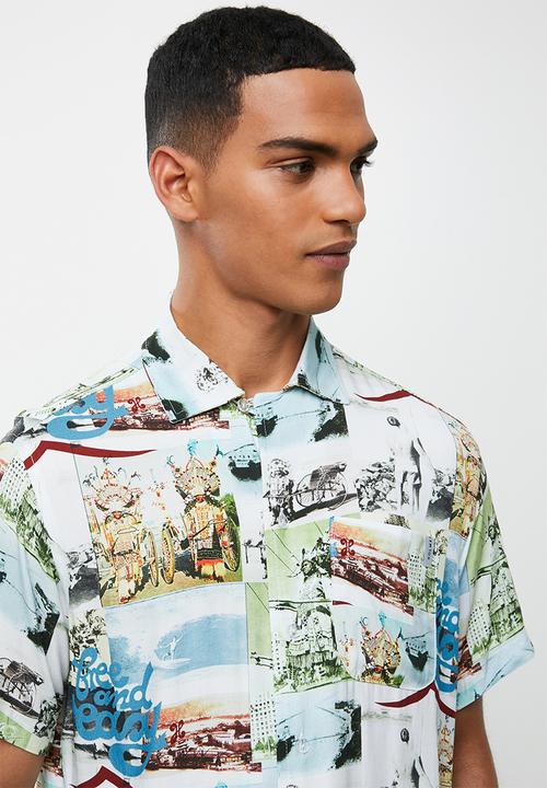 Holmes Bro's - Free & easy button up shirt - multi