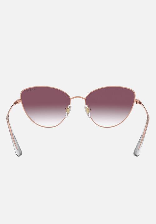 Vogue Eyewear - Vogue cat eye sunglasses - clear gradient violet