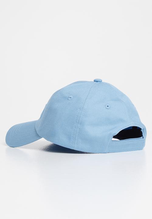 POLO - Ladies hazel rubber branded cap - light blue