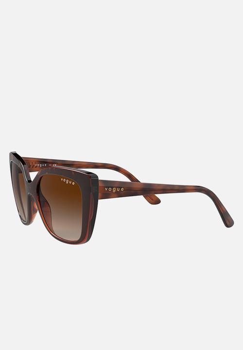 Vogue Eyewear - Vogue square sunglasses - brown gradient