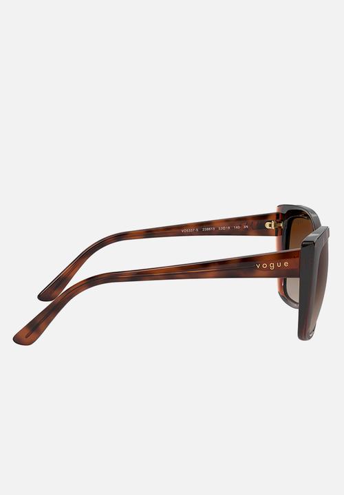 Vogue Eyewear - Vogue square sunglasses - brown gradient