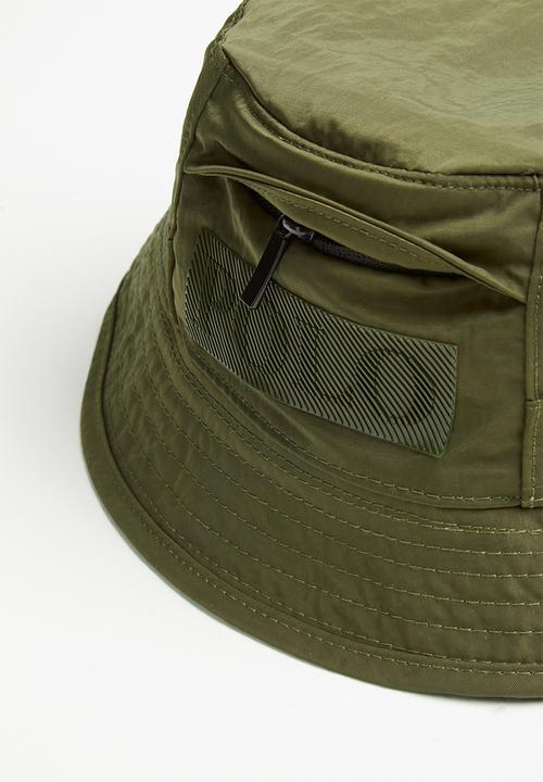 POLO - Mens hector crinckle bucket - green