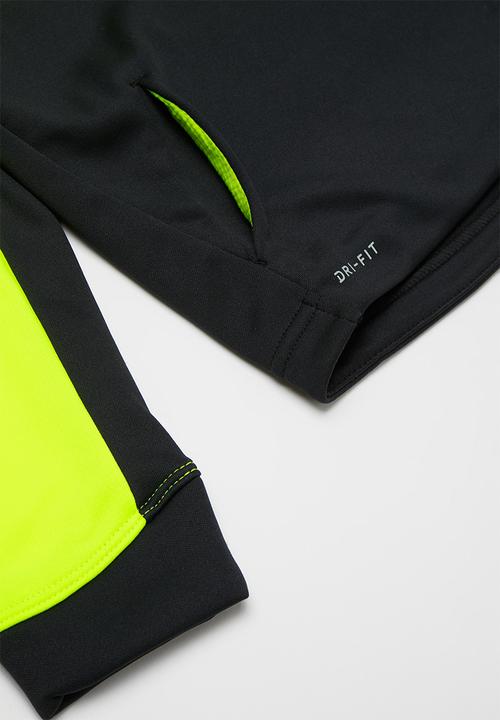 Nike - Nkb therma swoosh po hoodie - yellow & black 