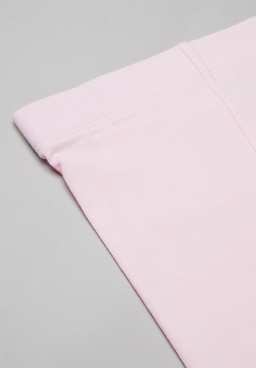 Converse - Cnvg girl flutter legging set - white & pink