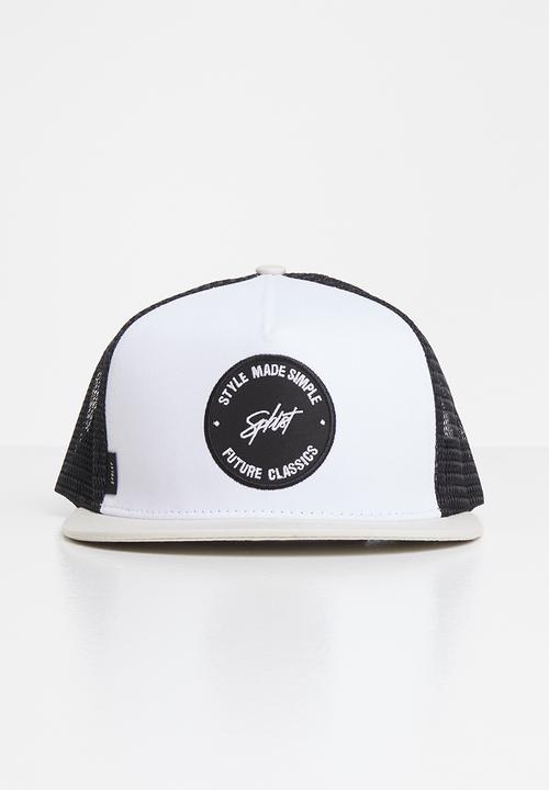 Superbalist - Jared trucker cap - white & beige
