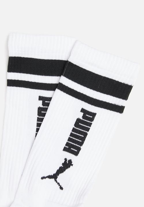 PUMA - Brand sock single - white