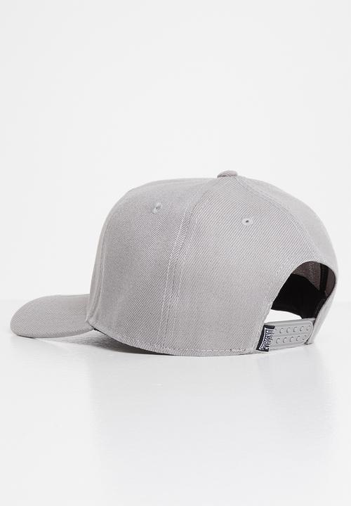 Lonsdale - Peak cap lion logo - grey