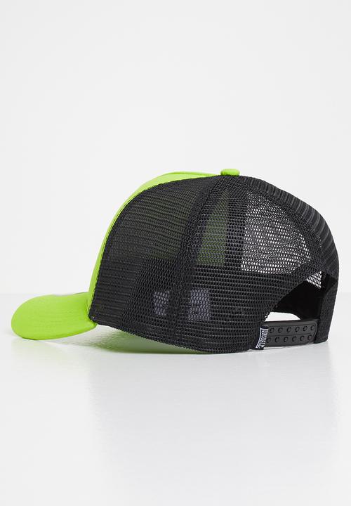 Lonsdale - Peak cap - green & black 