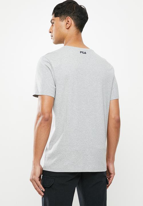 FILA - Mono deckle T-shirt - grey