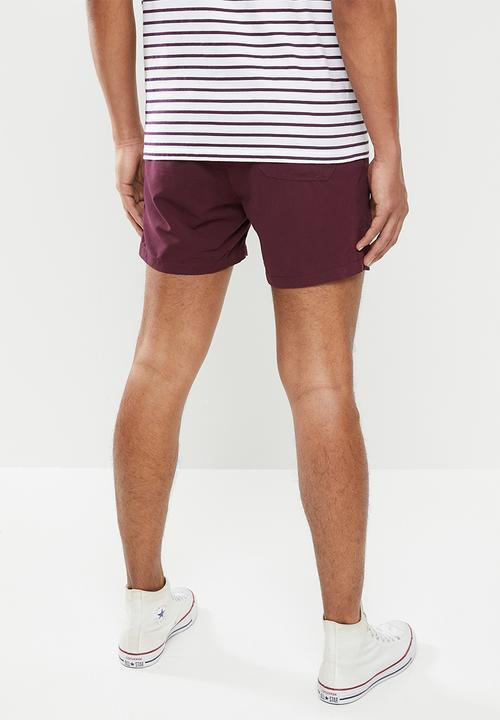 Factorie - Resort short - burgundy