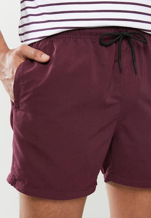 Factorie - Resort short - burgundy