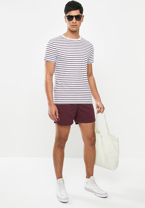 Factorie - Resort short - burgundy