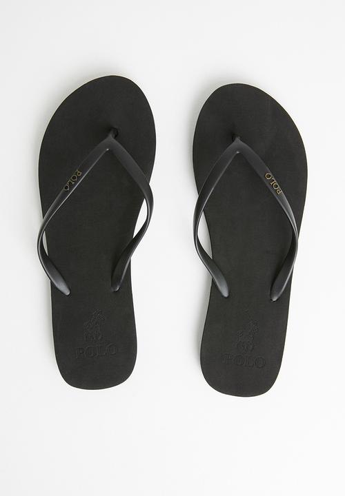 POLO - Olivia plain flip flop - black