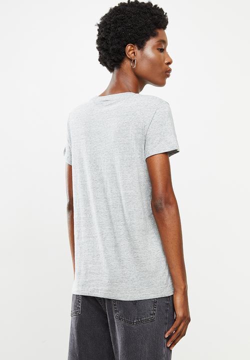Levi’s® - Perfect graphic tee good sportswear logo - grey
