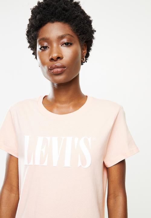 Levi’s® - The perfect tee serif logo - pink