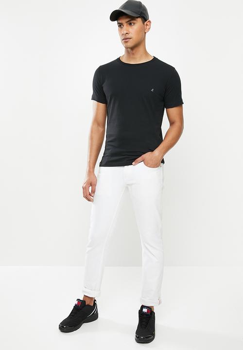 Replay - Basic jersey 30/1 tee - black