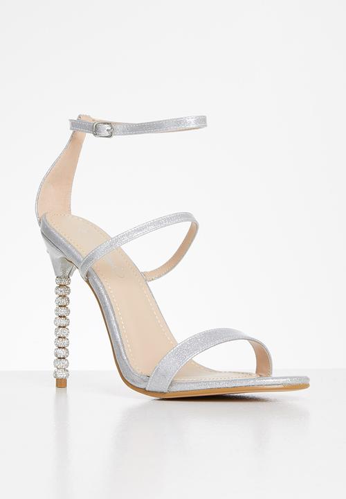 Miss Black - Senna heel - silver