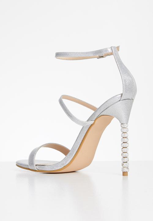 Miss Black - Senna heel - silver