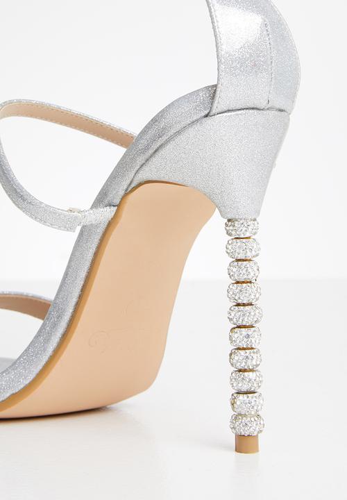 Miss Black - Senna heel - silver