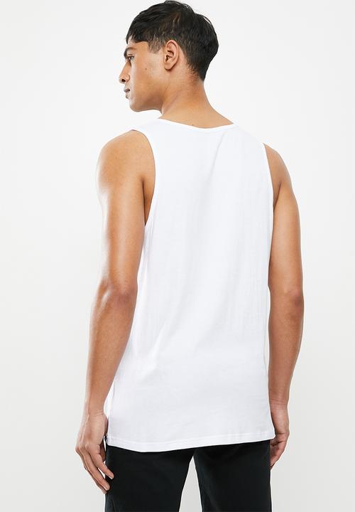 Hurley - M prm tropic reflection tank - white
