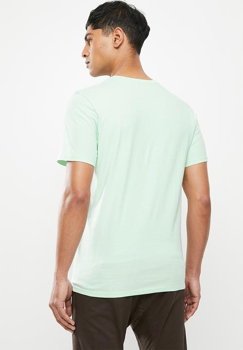 Hurley - Icon slash gradient t-shirt - 357 - turquoise 