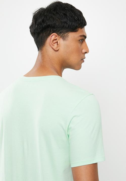 Hurley - Icon slash gradient t-shirt - 357 - turquoise 