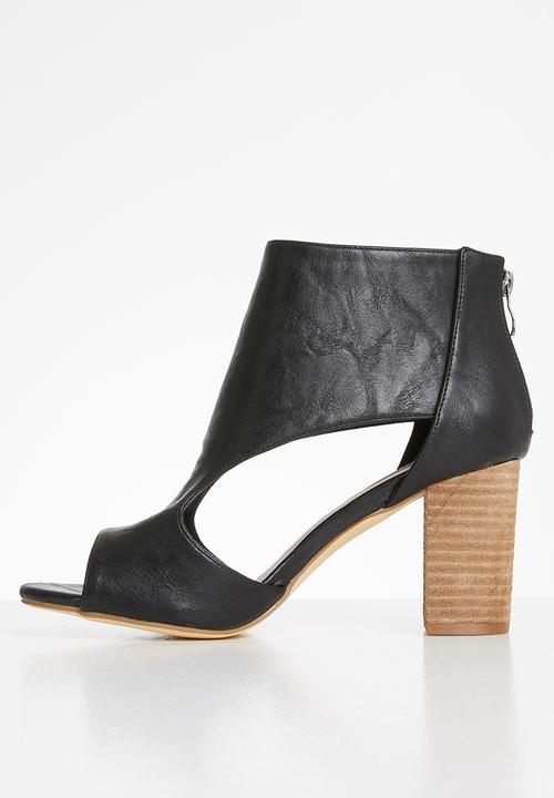 Miss Black - Tinos heel - black
