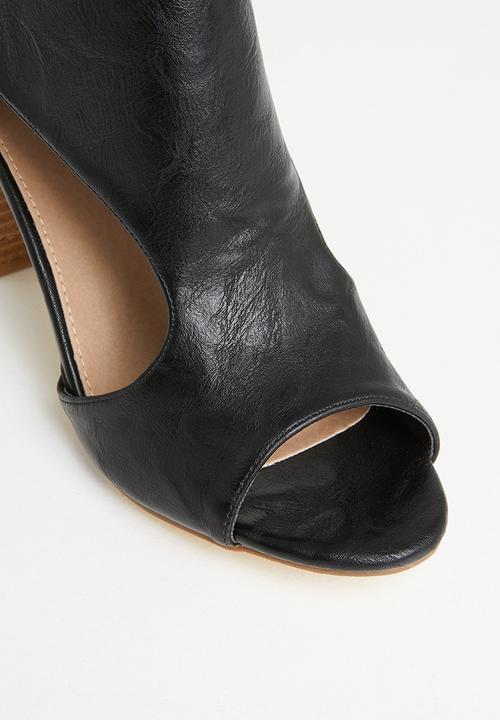 Miss Black - Tinos heel - black