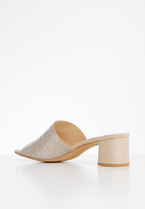 Miss Black - Ashu heel - champagne