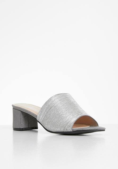 Miss Black - Ashu heel - grey