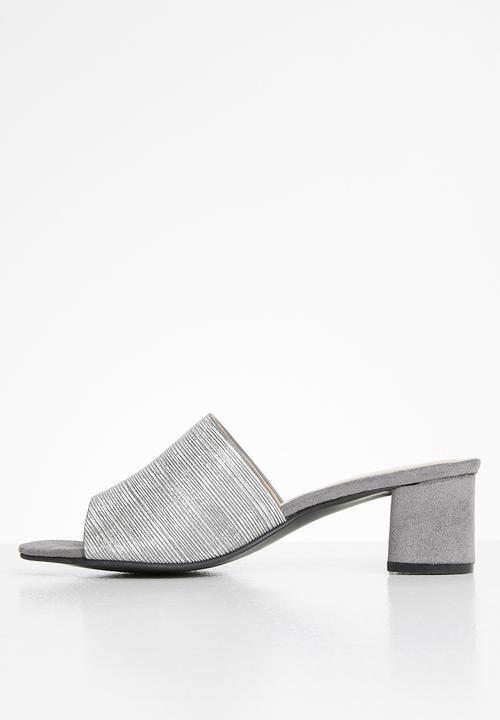 Miss Black - Ashu heel - grey
