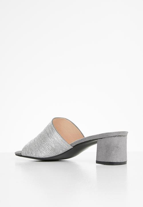 Miss Black - Ashu heel - grey