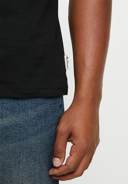Ben Sherman - Broken target tee - black