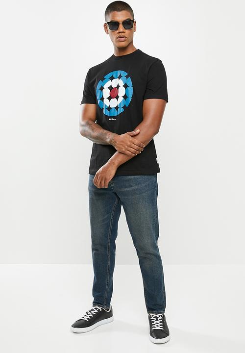 Ben Sherman - Broken target tee - black