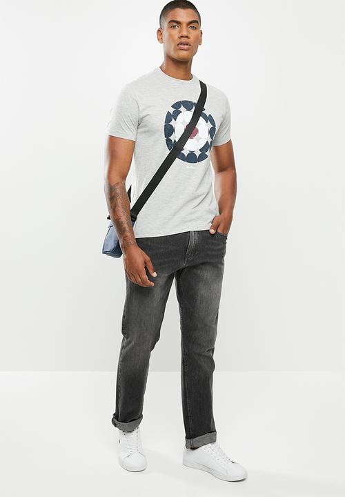 Ben Sherman - Broken target tee - grey