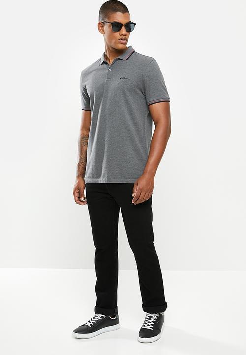 Ben Sherman - Romford polo - grey 
