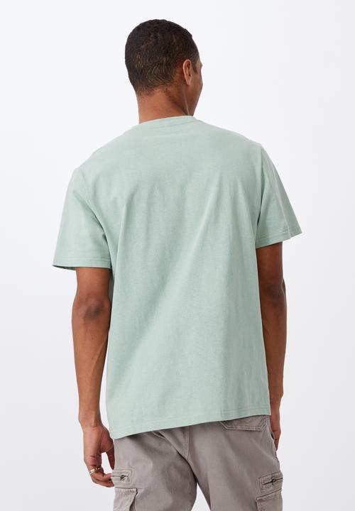 Cotton On - Colorado adventure supply tbar souvenir T-shirt - mist blue