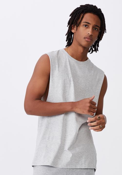Factorie - True muscle tank. - grey marle