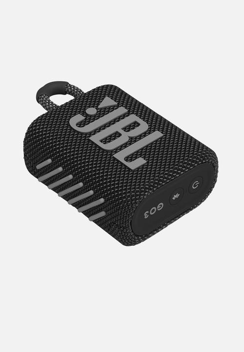 JBL - JBL GO3 Portable Bluetooth Speaker - black