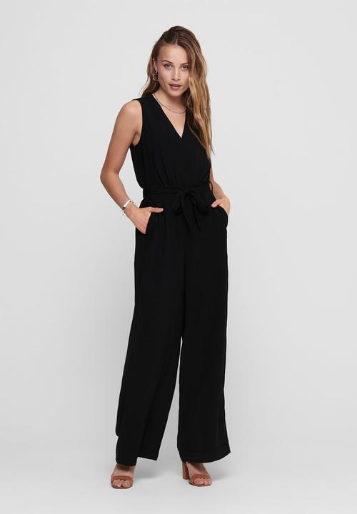 ONLY - Mina sleeveless jumpsuit - black