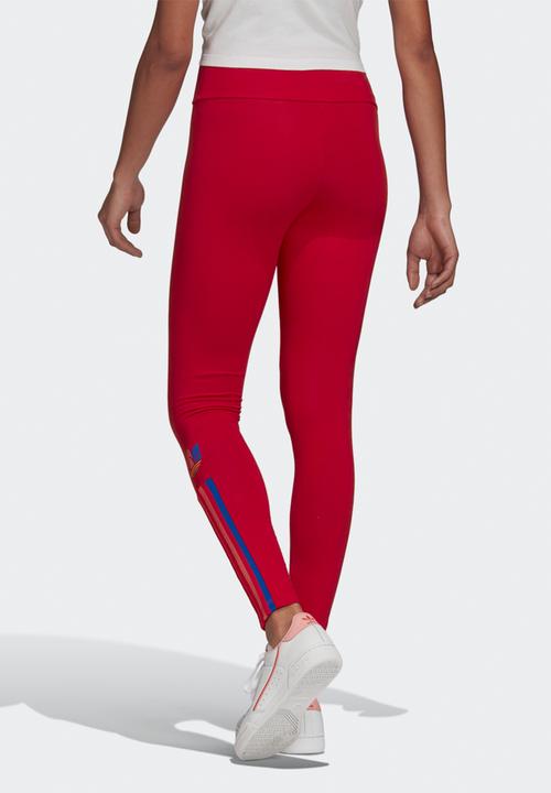 adidas Originals - Original foundation tights - red