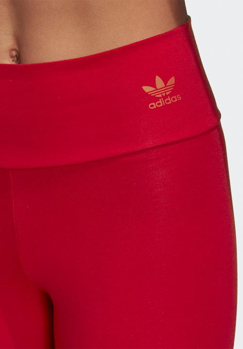 adidas Originals - Original foundation tights - red