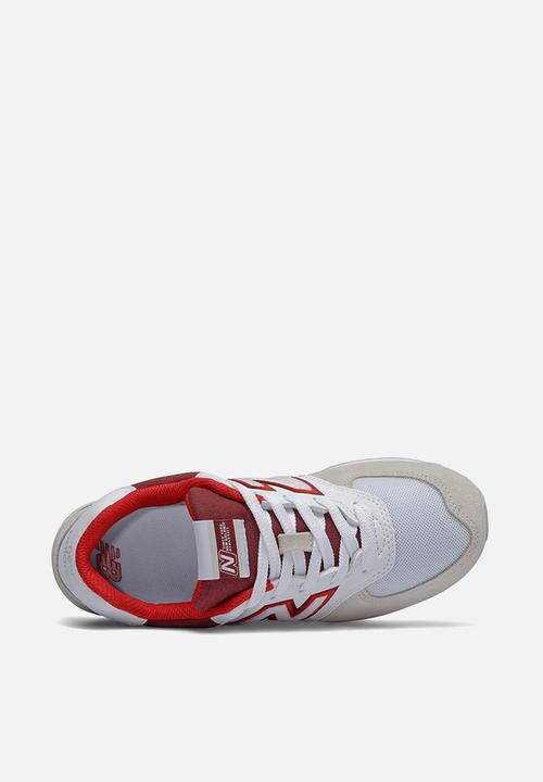 New Balance  - Fashion sneaker - white & burgundy 