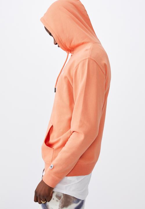 Factorie - Oversized icon hoodie - washed orange